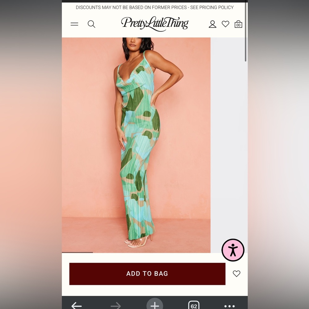Pretty Little Thing maxi dress